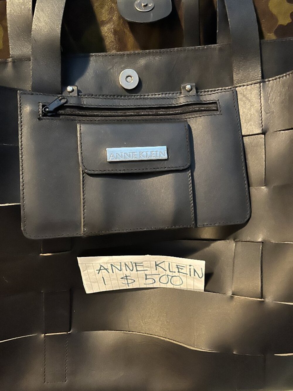 ANN KLEIN BLACK BAG